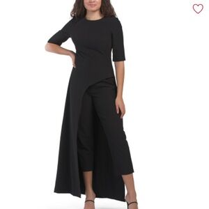 Kay Unger walk through jumpsuit, Sz 6